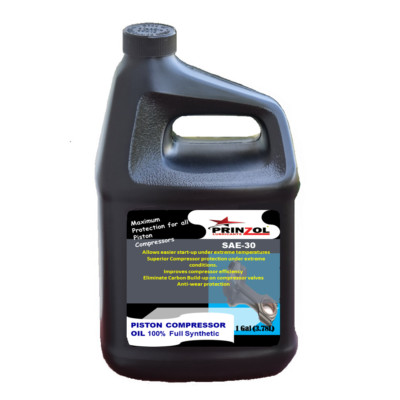 Piston Compressor Oil Full Synthetic 1 Gallon bottle