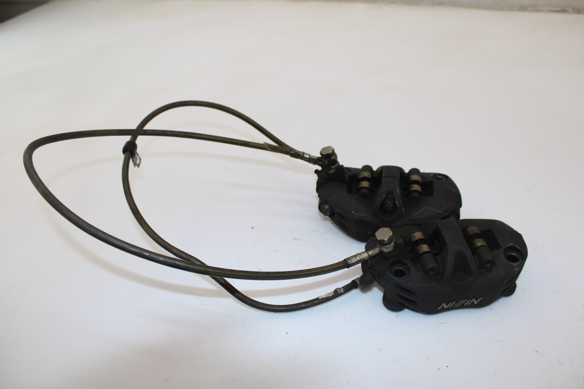 10)  旋盤チップ 06-07 ZX10R FRONT BRAKE CALIPER CALIPERS SIDE OEM LEFT RIGHT