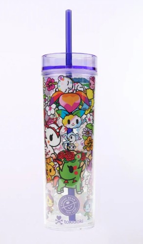 ToKIDOKI Coffee Bean & Tea Leaf 16oz Tall Patterned Cold Cup - Picture 3 of 4