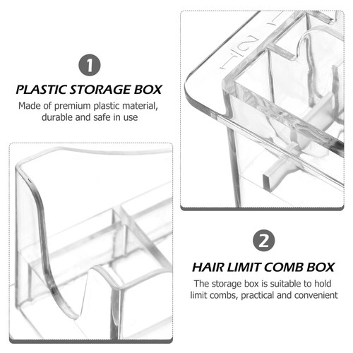 Storage Box Comb tendance Aufbewahrungsbox Für Haarschneider Mann Haarzubehör Speicher