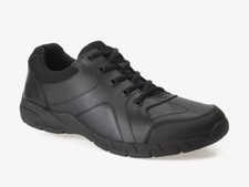 Clarks Kids Infants Air Norfolk School Shoes F Fit Black Size UK 5/ EU 38