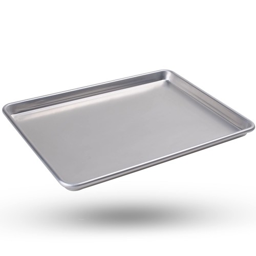 Media hoja de cocina alpina bandeja para hornear aluminio 18 pulgadas con montura para hornear galletas probar - Imagen 2 de 7