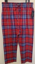 Polo Ralph Lauren Red Plaid Light Flannel Pajama Lounge Pants Mens XL New W/Tag