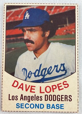 【超希少】★1977年カードMLB★ベーブルース、ディマジオ、ロビンソン他★ 1977 Hostess Twinkies Baseball Card #014-Davey Lopes, Los Angeles