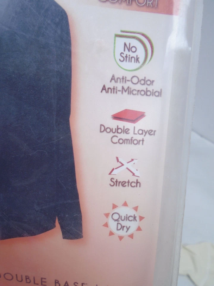 POLARMAX 2C61A XXSMALL YOUTH 100% POLYESTER IVORY DOUBLE BASE LAYER TOP SET (3) - Image 4 of 4