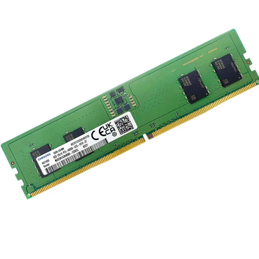 Samsung 8GB DDR5 4800MHz PC5-38400 288-Pins UDIMM Memory Ram