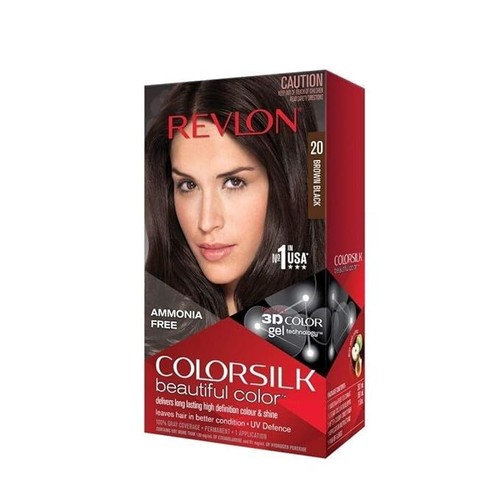 Revlon Color Silk 3D Color Gel Technology Hair Color with Keratin 40ml+40ml+11.8 - 第 14/17 張圖片