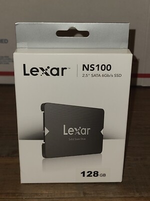 Lexar NS100 128GB 2.5'' SATA 6Gb/s Internal Solid State Drive SSD LNS100-128RBNA 