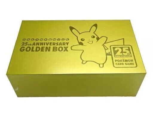 Pokemon Card 25th Anniversary Golden Box Celebration Japan Pokemon Card 25th Anniversary Golden Box Celebration Japan