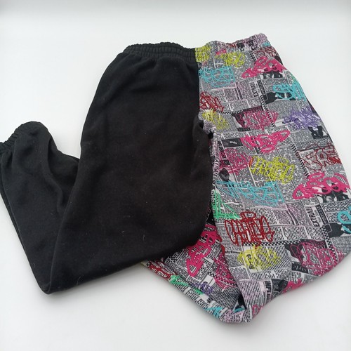 Urban Love Pants Girls Medium Multicolor Stretchy Joggers - Picture 5 of 5