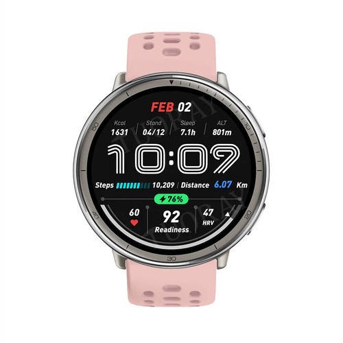 For Huami Amazfit Active 2 Silicone Sport Band Strap Replacement Bracelet Wrist - Picture 40 of 64