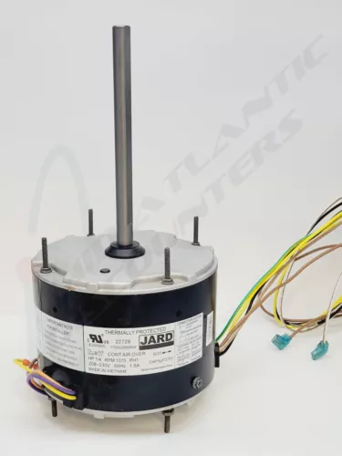 Mars JARD 22728 Reversible Condenser Fan Motor 1/4 HP 208/230VAC 1.8Amp 1075 RPM