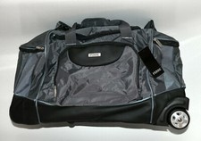 Gianfranco Ferre GFF 2in1 trolley borsa da viaggio borsa grigio scuro, nero, nuovo