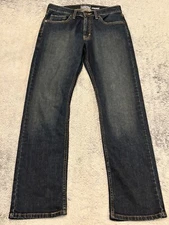 Signature by Levi Strauss & Co Jeans Men's 29x30 Straight Dark Wash Blue Denim