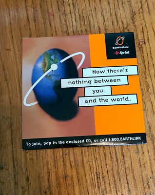 Vintage Earthlink Sprint CD Rom