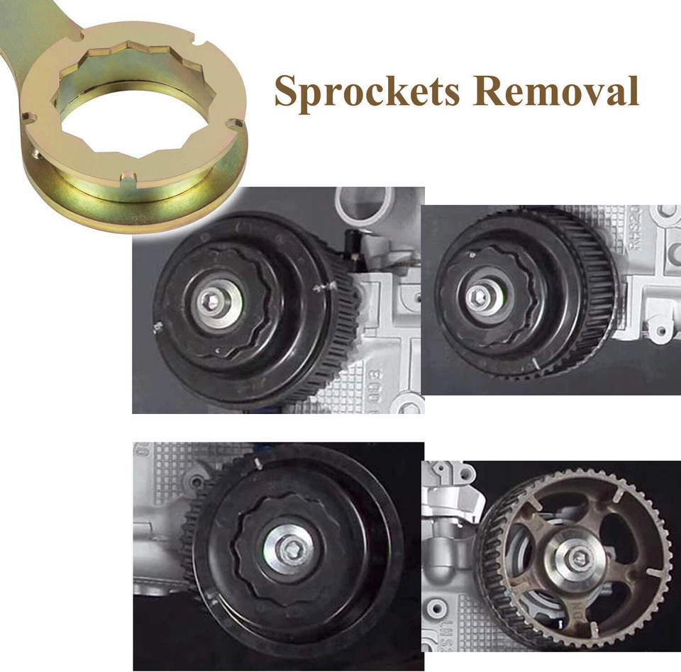 Soporte de llave de herramienta de piñón de leva de admisión/escape STD para Subaru Impreza WRX STI Foto 3 de 4