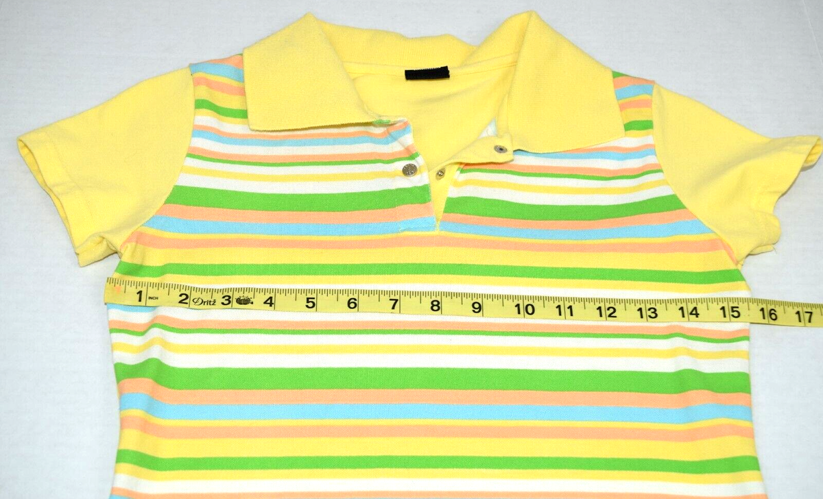 Vintage Dolce & Gabbana Top Size XS/S 90s Lemon Yellow Vibrant