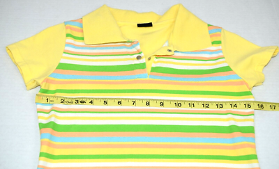 Vintage Dolce & Gabbana Top Size XS/S 90s Lemon Yellow Vibrant