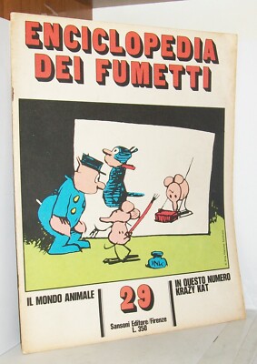 Enzyklopädie Der Comics - N.29 - 1 Oktober 1970 - Krazy Kat - IN Sehr Guter