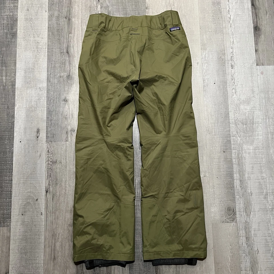 Patagonia Snowshot Pants Mens Palo Green Baggy Ski Snowboard Winter Snow Pants M - Image 2 of 4