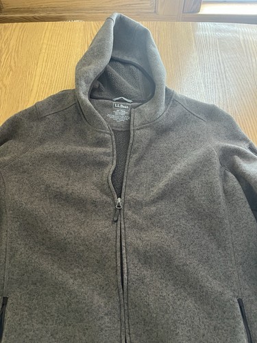 Women's L.L.Bean Sweater Fleece Coat - Picture 3 of 14