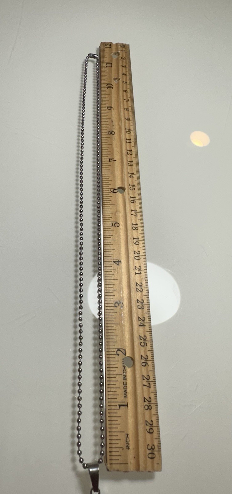 Men Silver Blue Cross Pendant Necklace Religious Christian Chain 24"