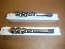 Lot Of 2 OSG #1432100 1/2" X 13/3 Flat Bottom Taps *A02