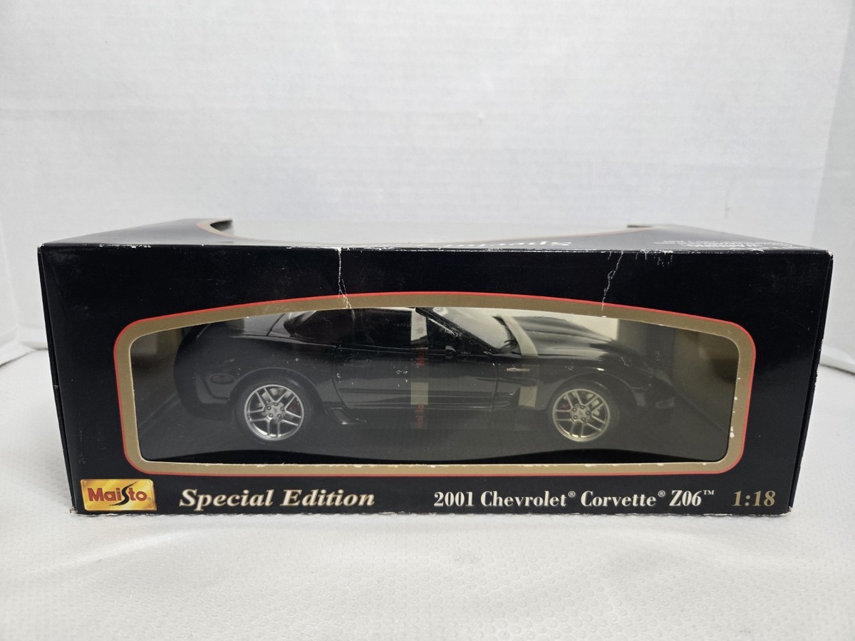 Maisto Special Edition 2001 Chevrolet Corvette Z06 Black 1