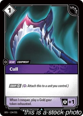 Cull [SFD - 134/221] NM