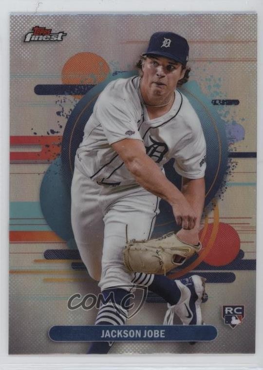 2025 Topps Finest Uncommon Refractor Jackson Jobe #174 1qd8
