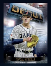 2025 MLB TOPPS FINEST - Debut Rookie RC- ROKI SASAKI (MLB Topps Bunt digitalCard