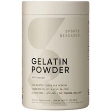 Keto Friendly Gelatin Collagen Cooking Powder - Sourced from Pasture Raised Cows