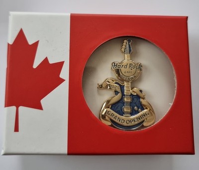 HRC Hard Rock Cafe Ottawa Grand Opening 2025 Box 3D Blue Guitar LE400 ORIGINAL B