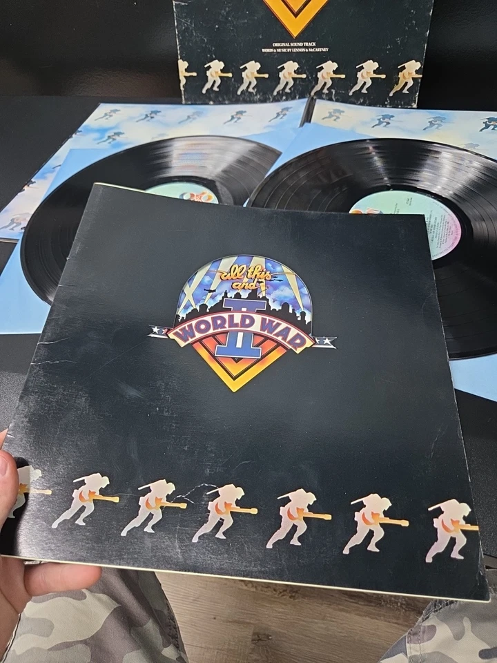 All This And World War II 2lp Vinyl W/Book/Order Form Lennon McCartney VG++ - Image 3 of 4