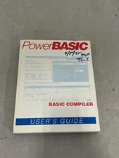 Vintage 1995 PowerBASIC BASIC COMPILER User’s Guide For The IBM PC