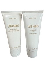 Mary Kay Satin Hands Hand Cream Cleansing Gel 3 oz not sealed