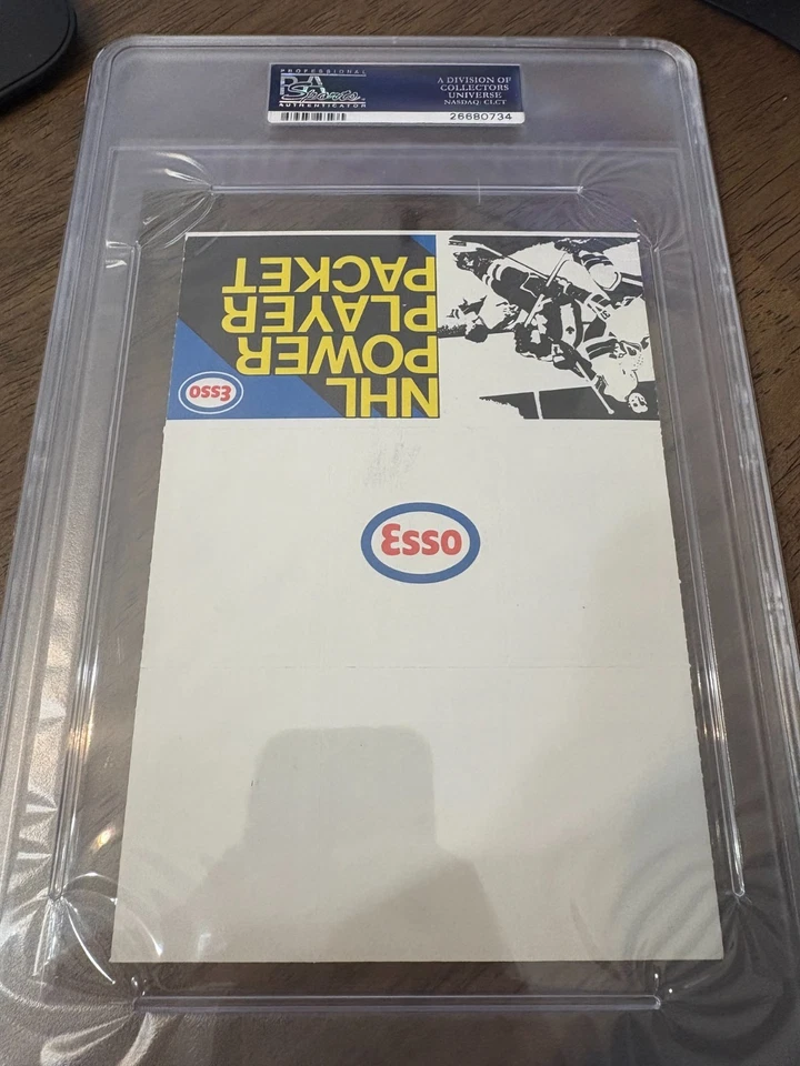 1970 Esso Power Players w/tab PSA 6 Bobby Clarke Rod Gilbert Terry Harper 1/1 - Image 2 of 2