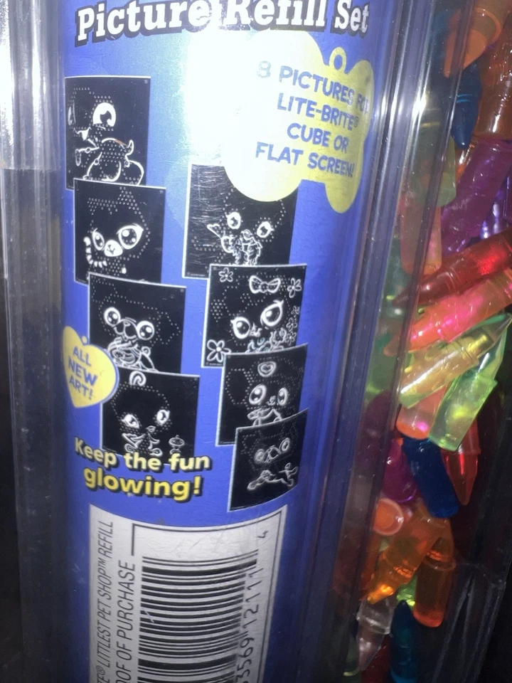 NEW Littlest Pet Shop Lite Brite Picture Refill fits Cube & Flat Screen - Image 3 of 4