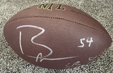 *BRANDON MARSHALL*SIGNED*AUTOGRAPHED*FOOTBALL*DENVER*BRONCOS*PROOF*COA*SB 50*