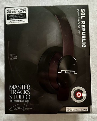 Sol Republic  Master Tracks XC Studio Tuned By Calvin Harris Limited Edition LE