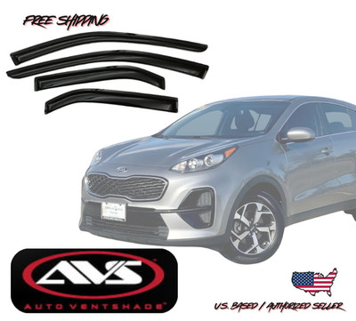 2017-2022 Kia Sportage AVS Window Vent Visors Rain Dust Guard Deflector 4PC.