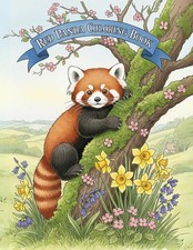 Red Panda Coloring Book: Relaxing Whimsical Coloring Pages for Kids and Adult