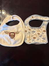 Newborn Baby Bibs 2 count 