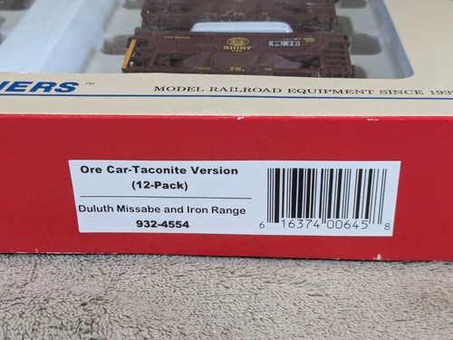 HO 12-Pack Taconite Version Ore Cars DM&IR Duluth Missabe NIB NOS Item# 932-4554 - Picture 2 of 24