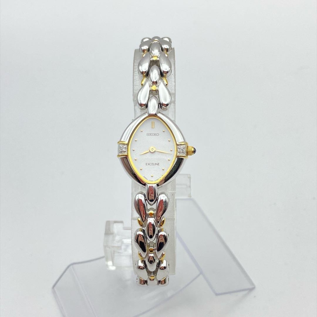 SEIKO EXCELINE 1F20-6B60 Watch From Japan - Gem