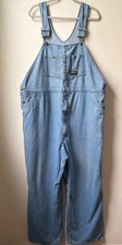 Vintage OshKosh B’gosh Vestbak Denim Overalls 50x29 USA Carpenter Workwear