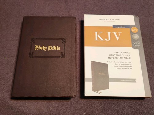 The Holy Bible/KJV/Red Letter/Thomas Nelson/Burgundy - Foto 2 di 8