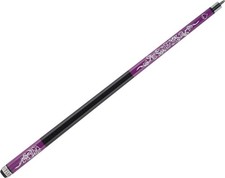 Outlaw Cues OL44 Desert Rose Tribal White  Purple Pool/Billiards Cue Stick