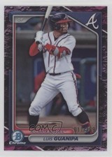 2024 Bowman Draft Chrome Fuchsia Lunar Refractor /199 Luis Guanipa #BDC-5 1i7n