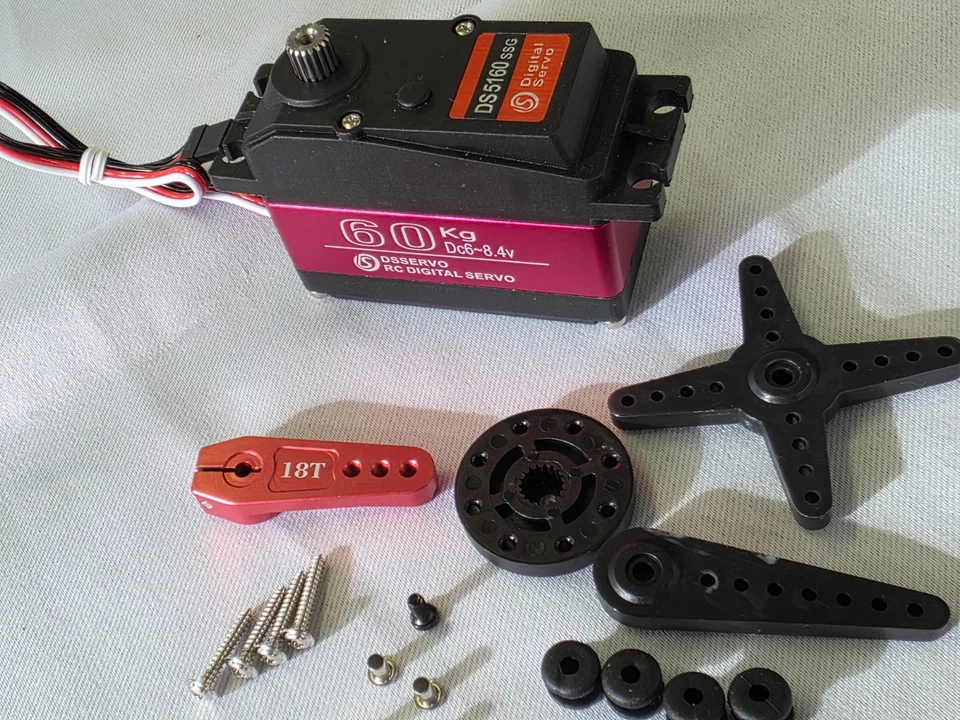 1:5+1:6 RC-Servo HV 8.4V*70kg!*0.13 sec!*NEU*Wasserfest* Wie Savöx*Power HD - Bild 4 von 4